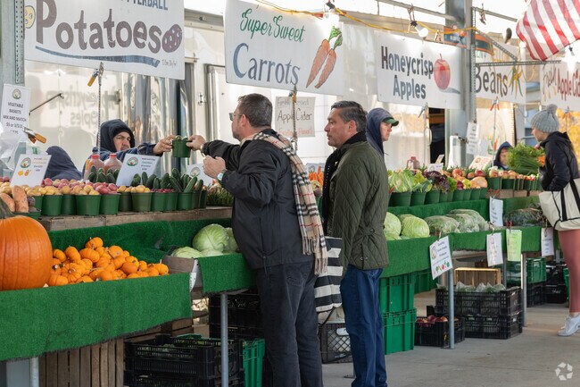 The Muskegon Farmers Market provides local produce to residents in and around Muskegon Heights.