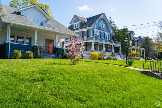 Hopewell NJ homeowners can expect a good amount of space in their backyards and front lawns.