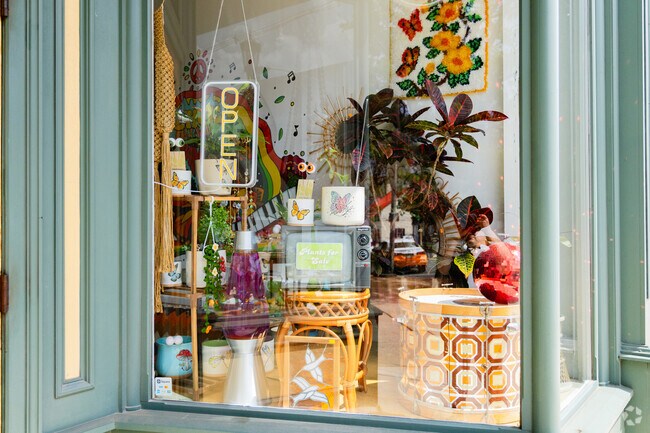 Numerous local shops line Main Street in Flemington in Raritan Township Hunterdon, perfect for a day of shopping.