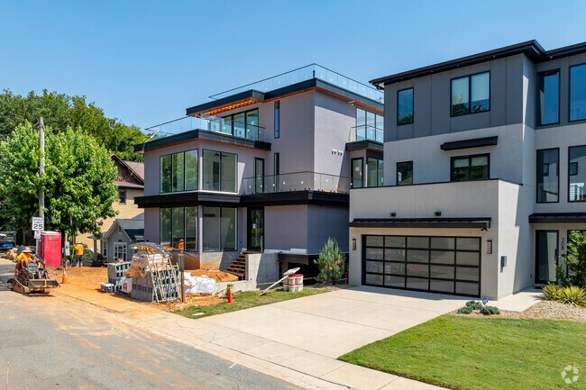 New homes are continuously being built bringing new styles and life to Biddleville.