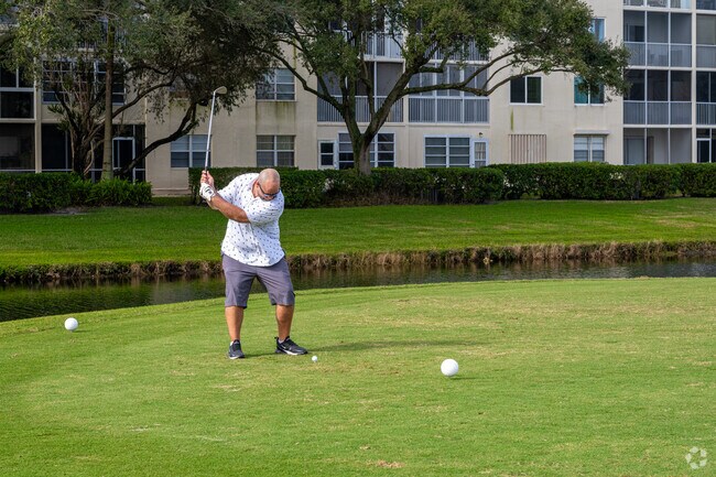 Flamingo Lakes Golf & Country Club near Pembroke Falls.