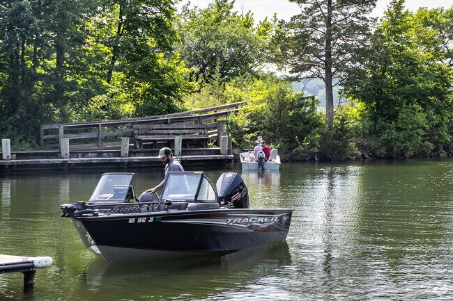 Oconomowoc Lake is a popular fishing destination in Oconomowoc Town.