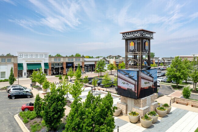 Geneva Commons is a home to Pottery Barn and other retailers.