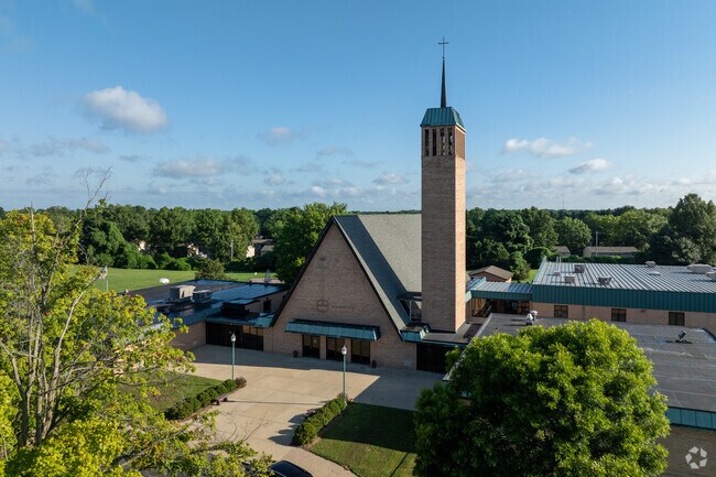 Evangelical School has a large campus to nurture their students.
