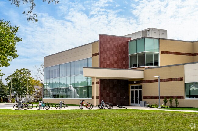 Rossford Junior High School opened its doors in 2020 and educates all students 6-12.