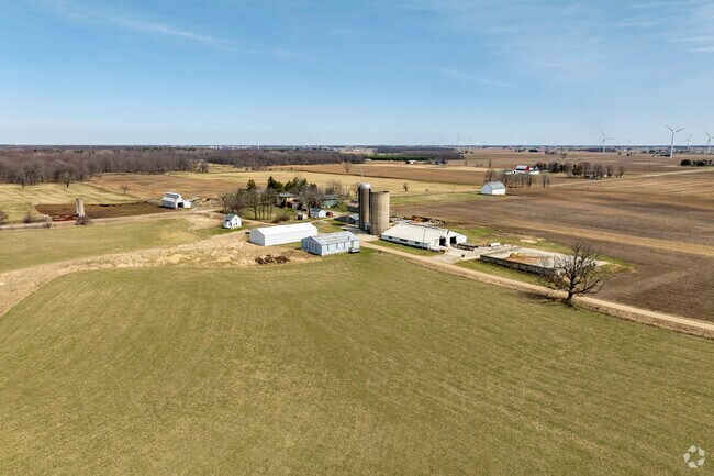 Alma is centrally located in Michigan, surrounded by farmland.