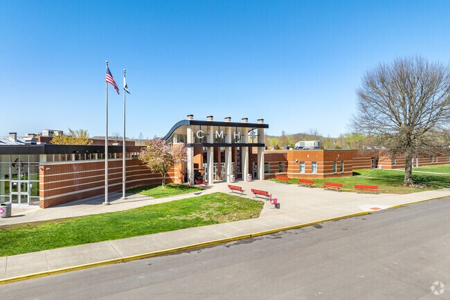 Many students from Yates Crossing attend Cabell Midland High School.