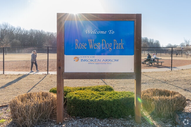 Rose West Dog Park in Rabbit Run is a popular place for dog lovers and trainers.