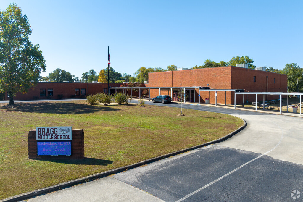 Bragg Middle School is located at 840 Ash Ave, Gardendale, AL 35071.