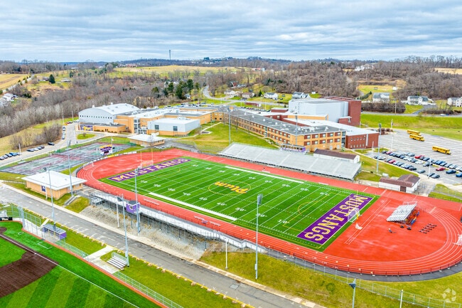 Where educational excellence flows naturally: Plum Senior High School.