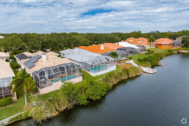 Bayou Club has several lakes where you can watch the wildlife from your back patio.