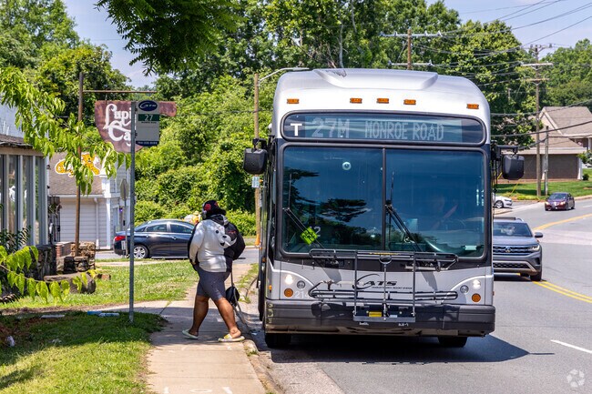 Echo Hill residents have easy access to the CATS bus system on Monroe Road.