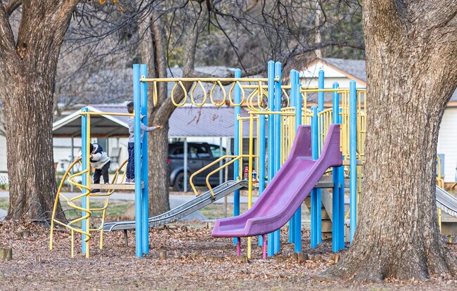 A perfect, little park in Prague, OK.