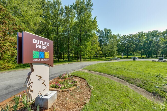 Butler Park in West Markham, Arkansas, just outside downtown Little Rock.