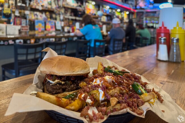 The Public House Burger at it's namesake bar in Downtown Rogers is a treat.