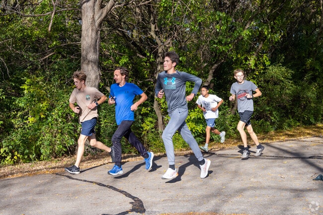 Dennis Johnson Memorial Park offers paths for Fairgrounds bikers and runners.