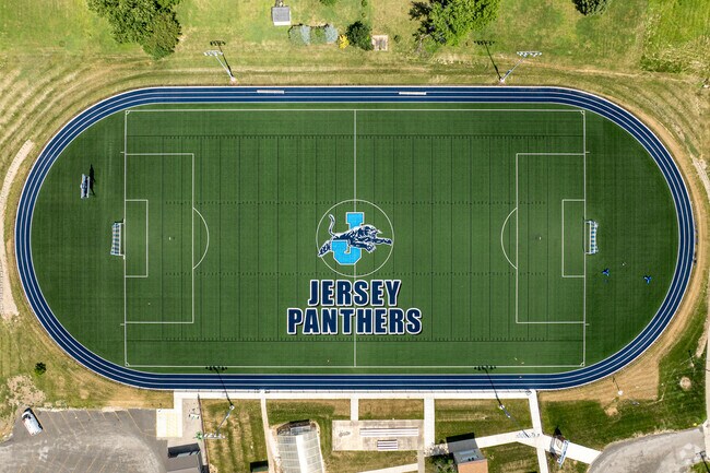 Jersey Community High School is the home of the Panthers.