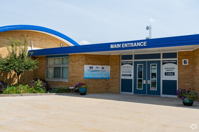 Colonel Donald Mcmonagle Elementary School building in Beecher.
