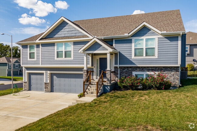 Split-level homes with two-car garages and curb appeal are found in Ridgefield.