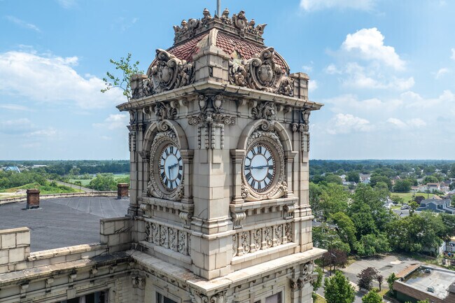 Delanco locals can see the gothic clock tower and many other ornate buildings while shopping and grabbing a bite to eat.