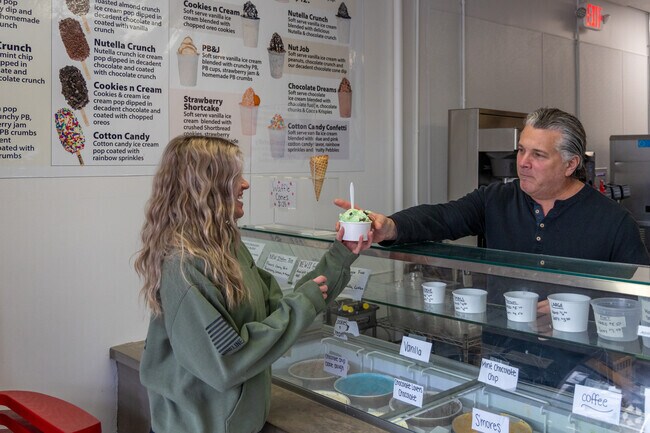 Stop by Sweet N Joe in Wanamassa for delicious ice cream and baked goods.