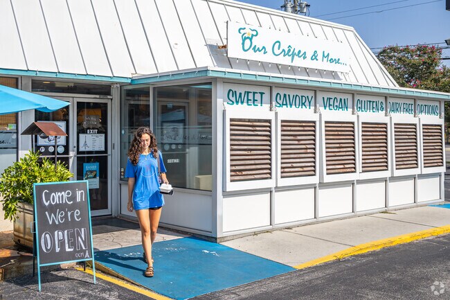 Our Crepes and More in Lincoln Forest is a beloved breakfast spot.