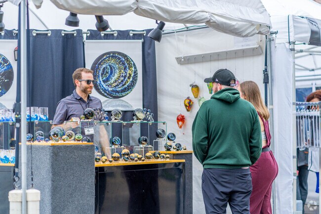 Edina Art Fair hosts many artists that work with all kinds of media.