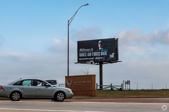 Vance Air Force Base is one the largest employers in Enid.
