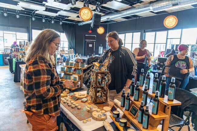 The Fargo Maker's Market is hosted by the Fargo Brewing Company, a fast drive from Southpointe.
