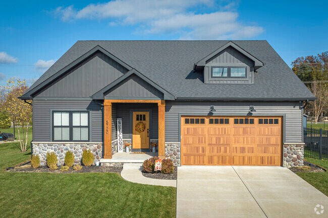 Cedar Lake is a neighborhood that features a mix of both modern and traditional houses.