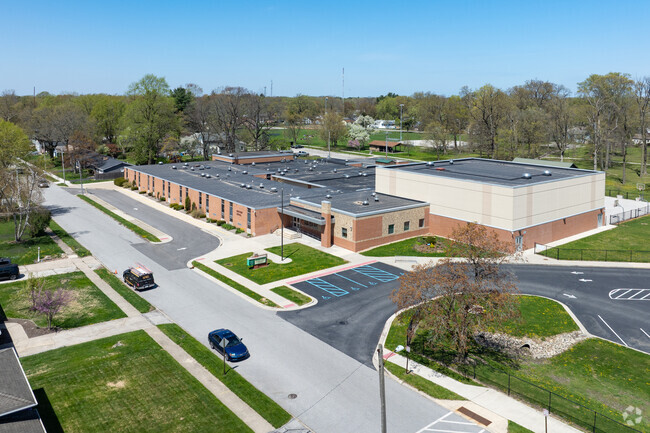 Parkview Elementary School aerial.