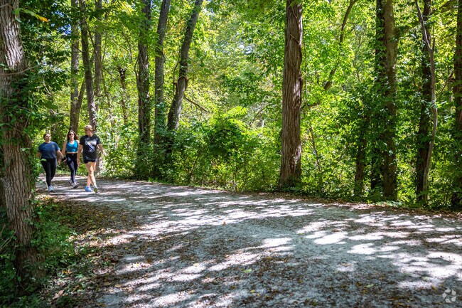 Enjoy an afternoon walk through the MKT Trail near College Park.