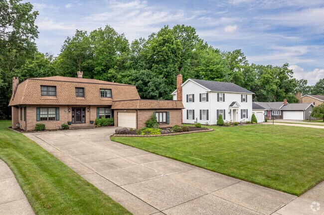 A variety of home styles can be found in Highland Heights.