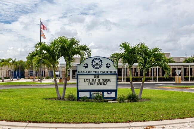 Pine Ridge Middle School is the home of the Panthers.