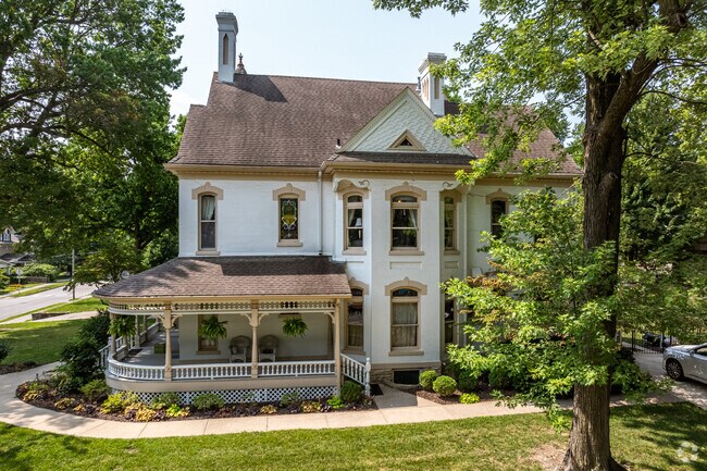 Expansive two- and three-story homes grace McCoy’s generous corner lots.