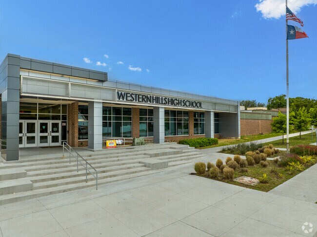 The City of Benbrook Western Hills High School has close to 1000 students.