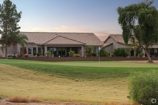 The Trilogy neighborhood offers plenty of fairway-facing homes.