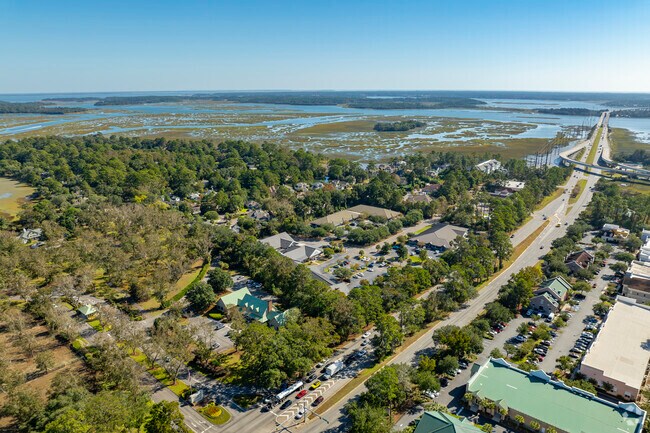 Moss Creek sits right off the Intercoastal Waterway and Highway 278.