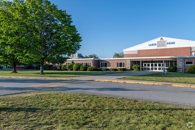 Apponequet Regional High School with its top-rated athletics programs is a great destination for some students from the Camp Merriwood/Camp Welch neighborhood.