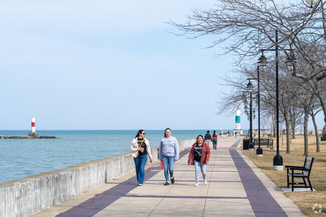 Head to downtown to enjoy Kenosha's waterfront from St Joes.