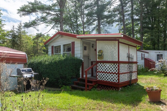 Smaller more affordable homes can be found tucked off the busy streets in the Boscawen area.