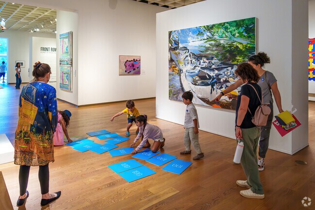 Kids enjoy various activities at Family Day at the Orlando Museum of Art.