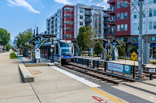 The New Bern LYNX station.