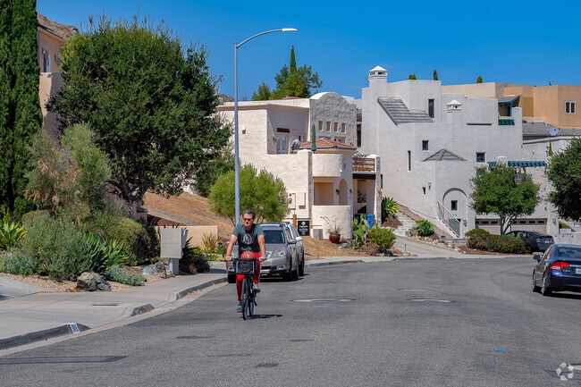 Enjoy a bike ride through the calm streets of Stoneridge.
