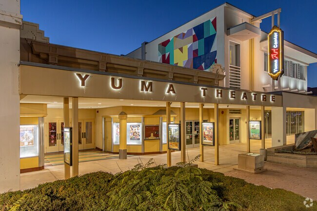 The Yuma Theater supplies locals with stage productions and entertainment.