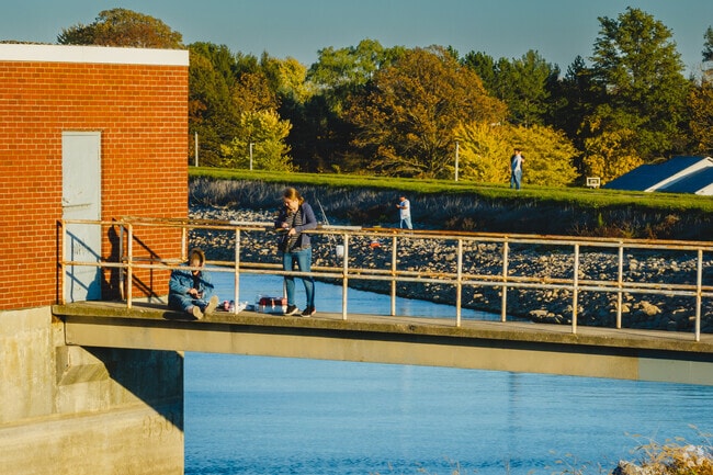 Bresler Lake Reservoir seems to be the popular place to drop a line in search for fish.