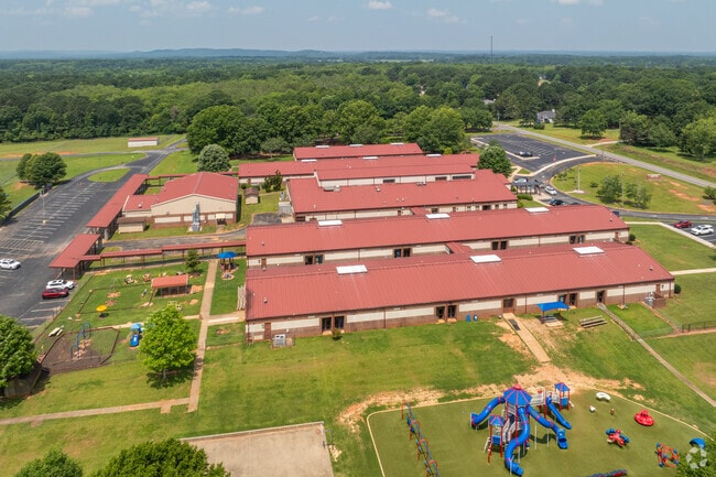 The Lamar County Primary School in Barnesville, GA.