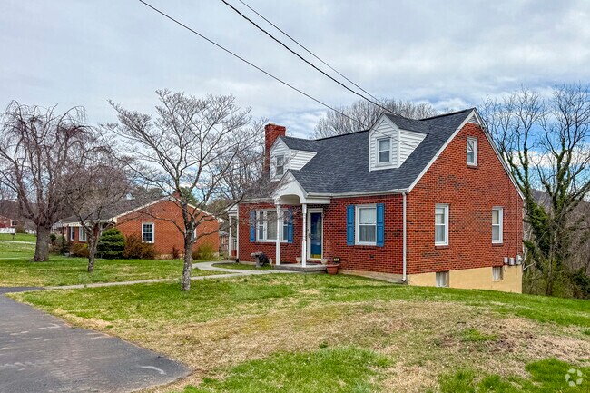 Cape Cods are a common sight in Hollins, often with spacious yards.