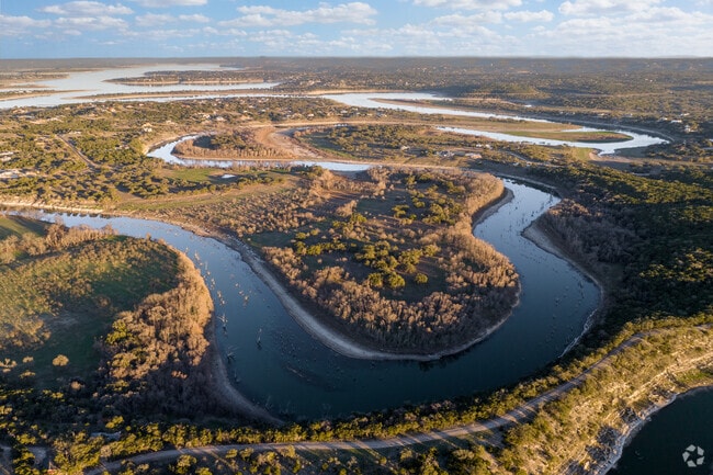 Hill Country and Canyon Lake are situated between San Antonio and Austin, Texas.