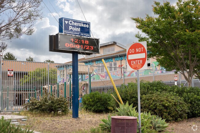 Many local students attend Cherokee Point Elementary school in Castle.